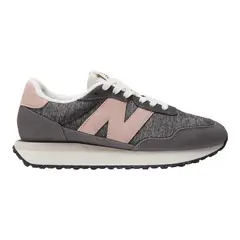 NEW BALANCE - Tenis 237 Femenino-Gris/Rosa