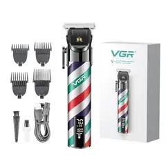 VGR - V-692 Patillera Cortadora de cabello recargable inalámbrica
