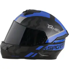 X SPORTS - CASCO M63 CERTIFICAD DOT COMANDER AZUL BRILLO TLL M