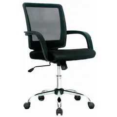 GENERICO - Silla Escritorio Irlanda Giratoria Negra Ergonomica - Mobili Shop
