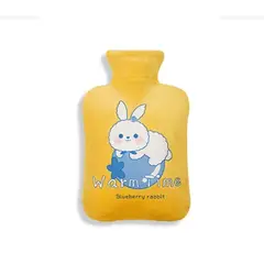 GENERICO - Bolsa de Agua Caliente Térmica con Funda Terciopelo_.