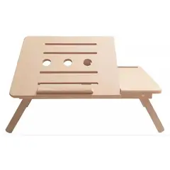 SIN ETIQUETAS - Base para portatil 3 niveles en madera