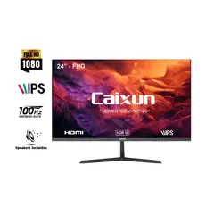 CAIXUN - Monitor de 24 Pulgadas FullHD con HDMI y VGA 100hz