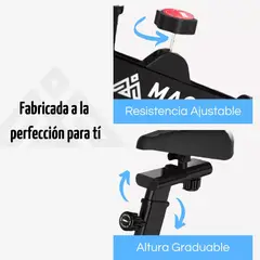 MAGNUX COMPANY - Bicicleta Estatica Spinning Gimnasio Magnux