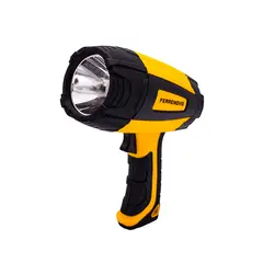 FERRENOVO - Linterna Recargable Con Agarre Vertical Tipo Pistola