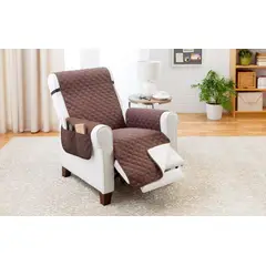 GENERICO - Forro Protector para Silla Doble Faz Lavable 165x170