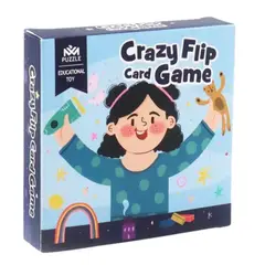 GENERICO - Tarjetas De Observación Y Memoria Crazzy Flip Card Educativo