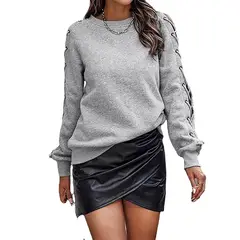 THE CLOTHING COMPANY - Buzo Mujer Ojaletes Moda