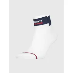 TOMMY HILFIGER - Medias Blancas Unisex Con Logo