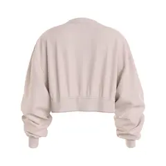 CALVIN KLEIN - Saco Rosado Con Cuello en V Para MujerCalvin Klein