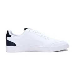 PUMA - Tenis Marca Shuffle Blanco Hombre