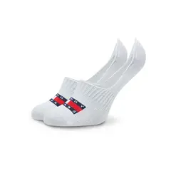TOMMY HILFIGER - Calcetines Blancos Invisibles Unisex