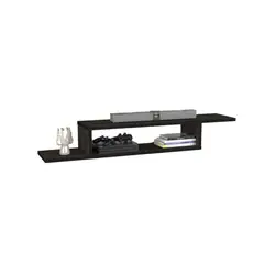 GENERICO - Repisas Flotantes TV Wengue Decoracion Moderna