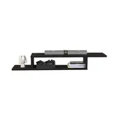 GENERICO - Repisas Flotantes TV Wengue Decoracion Moderna