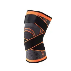 GENERICO - Rodillera Deportiva Ajustable Naranja