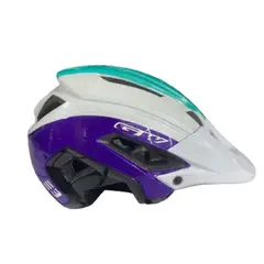 GW - Casco E3 Enduro Para Bicicleta - Blanco