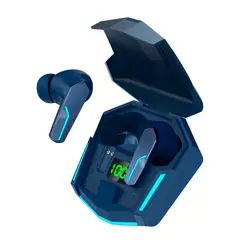 MOVISUN - AUDIFONOS BLUETOOTH ESTILO GAMER T7 Azul