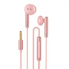 MOVISUN - AUDIFONOS DE CABLE SONIDO ESTEREO ENJOY P1 Rosa