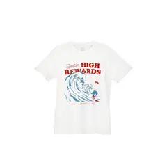 TENNIS - Camiseta manga corta blanca para hombre