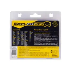 SIMONIZ - Seguro Para Rines Full Equipo - Tuerca de 12x15mm