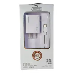 TRANYOO - Cargador Celular Cable Entrada Usb 3.0 Carga Rapida 3.6a