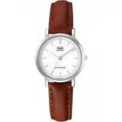 Q AND Q - Reloj Q&q Qyq Q979j301y Casual Cuero Mujer Dama + Estuche