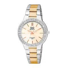 Q AND Q - Reloj Q&q Qyq Acero Inoxidable Dama Murano +estuche