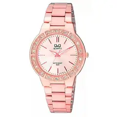 Q AND Q - Reloj Q&q Qyq Acero Inoxidable Dama Murano +estuche_.
