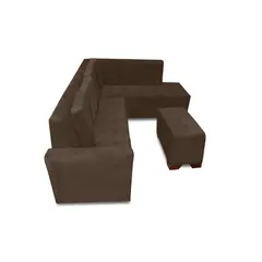 MAGIC CLASS - SALA MODERNA AMATISTA ECOCUERO CAFÉ