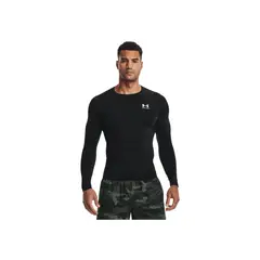 UNDER ARMOUR - Camiseta Hombre HG ARMOUR COMP SS Negro