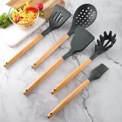 GENERICO - Set De 12 Utensilios De Cocina En Silicona