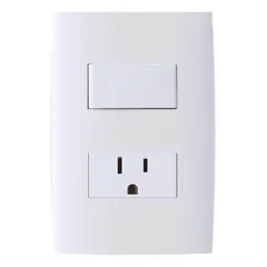 LEVITON - Toma Switch Intcp-bla Linea Cien