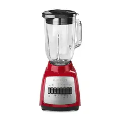 BLACK+DECKER - Licuadora DuraPro BLBD210GR Rojo