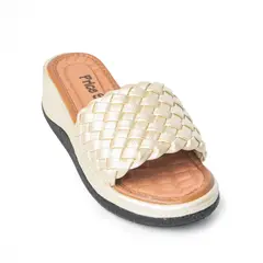 PRICE SHOES - Sandalia Confort Moda Mujer 692T5376CHAMPANA