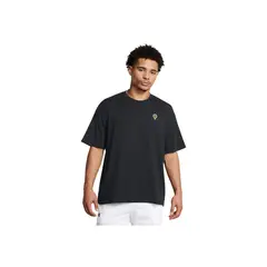 UNDER ARMOUR - Camiseta UA M Embroi red Flower HWOS SS Hombre 1388097-001-N11