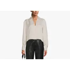 DKNY - Blusa Manga Larga Mujer Blanco