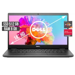 DELL - PORTATIL VOSTRO AMD RYZEN 5-3450U SSD 512GB RAM 8GB LED 14 HD