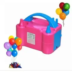 GENERICO - Inflador De Globos Electrico Bomba Rosado
