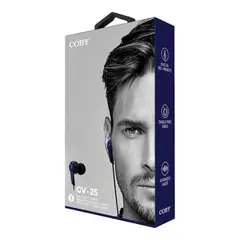COBY - Auriculares In Ear Cve-225 Audio Avanzado Microfono.