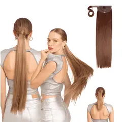 MY DOLL HAIR - Ponytail Lisa Brit 26 pulgadas - Cobrizo Caoba