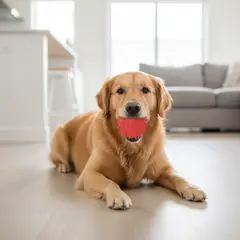 AM MASCOTAS - Pelota Maciza Masajeadora Grande