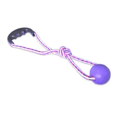 AM MASCOTAS - Pelota Maciza Lazo Pequeña