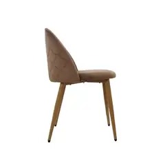 BONNO - Silla de Diseño Ali Tela Café