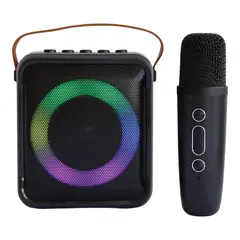 GENERICO - Parlante LED Inalambrico Con Microfono