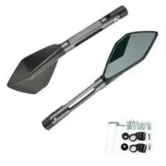 GENERICO - Espejos Tipo Rizoma 5 Puntas Universal Humo - Omi