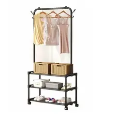 GENERICO - ZAPATERO Y PERCHERO PORTÁTIL