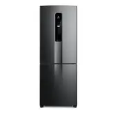 ELECTROLUX - Nevera Congelador Inferior No Frost 485L Inverter Negro IB7B