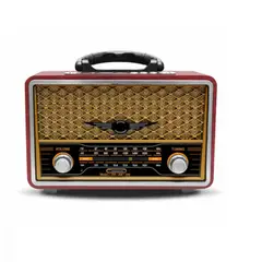 GENERICO - Radio Retro Recargable Usb Fm Am