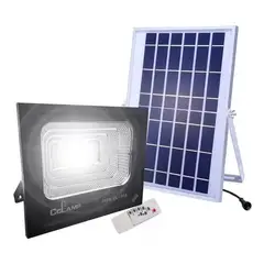 HOME - Reflector Led Panel Carga Solar 50w Control Remoto Ahorro