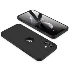 GENERICO - Funda Carcasa Forro Estuche Protector 360 Para iPhone 12 Negro